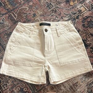 Liverpool Women's High Waist Tan Shorts